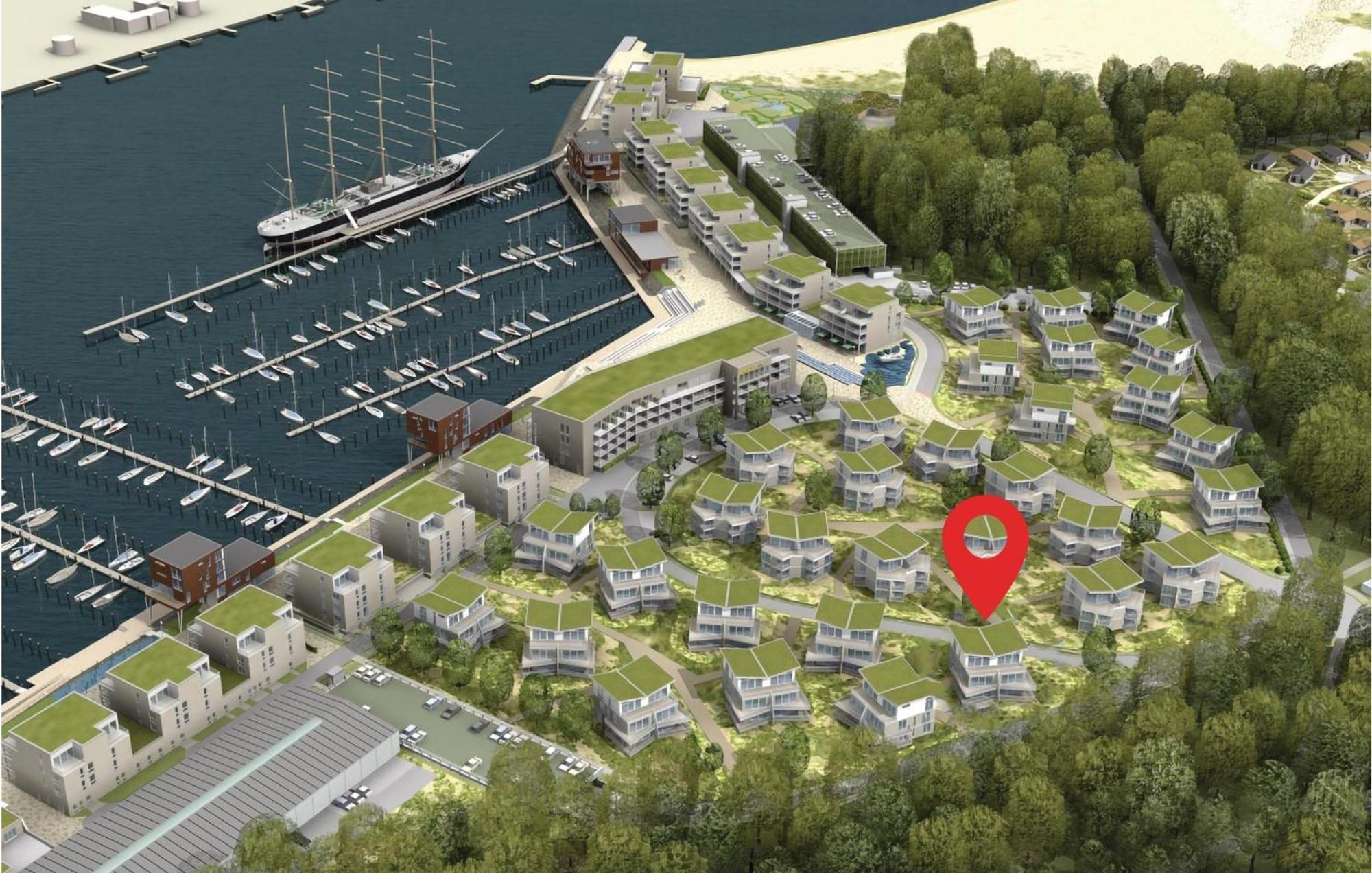 Duenenvilla Penthouse Lubeck Bagian luar foto